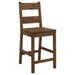 Coleman Counter Height Stools Rustic Golden Brown (Set of 2) image