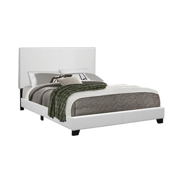 Mauve Twin Upholstered Bed White