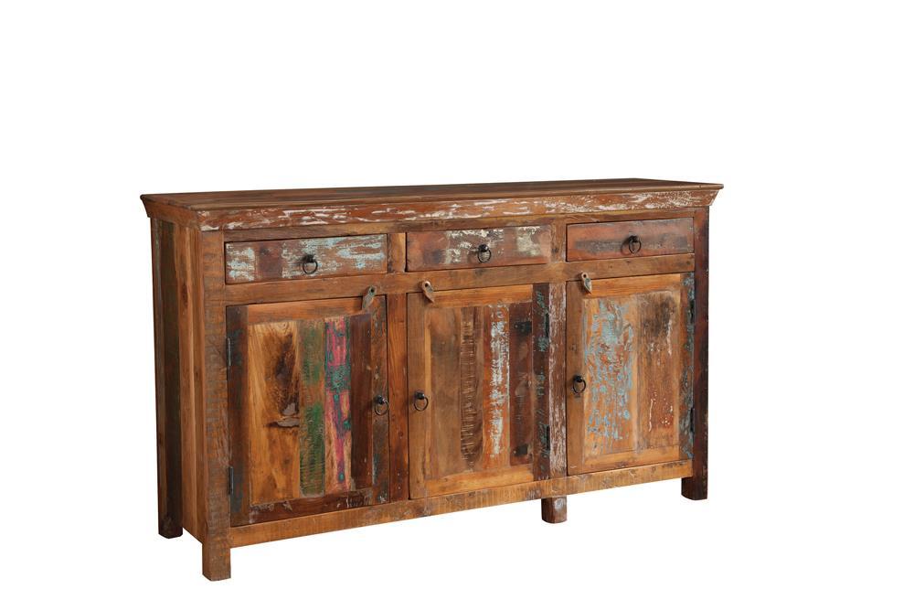 G950367 Transitional Reclaimed Wood Accent Cabinet