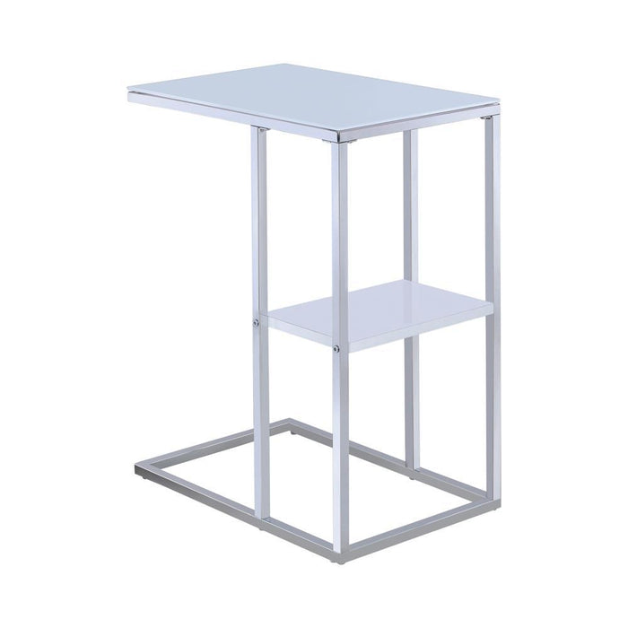 G904018 Contemporary Chrome Snack Table